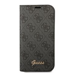 Guess PC/TPU 4G Metal Camera Outline Book Case for iPhone 14 Pro Max Black цена и информация | Чехлы для телефонов | 220.lv