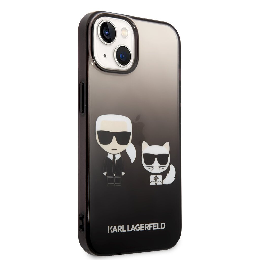 Чехол Karl Lagerfeld Gradient Karl and Choupette Case для iPhone 14 цена |  220.lv