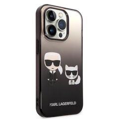 Чехол Karl Lagerfeld Gradient Karl and Choupette Case для iPhone 14 Pro цена и информация | Чехлы для телефонов | 220.lv