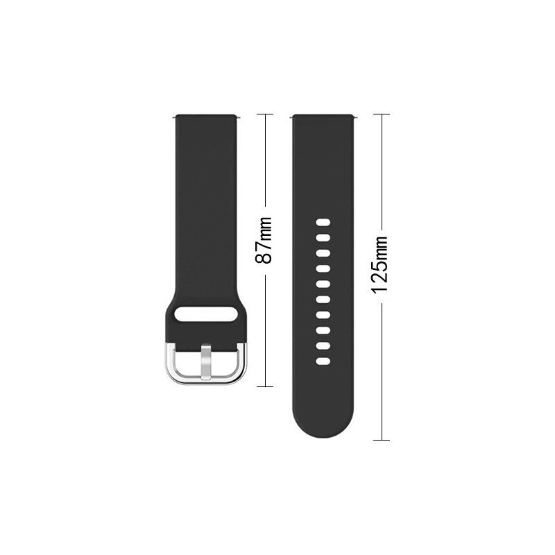 Hurtel TYS Smart Watch Band Black цена и информация | Viedpulksteņu un viedo aproču aksesuāri | 220.lv