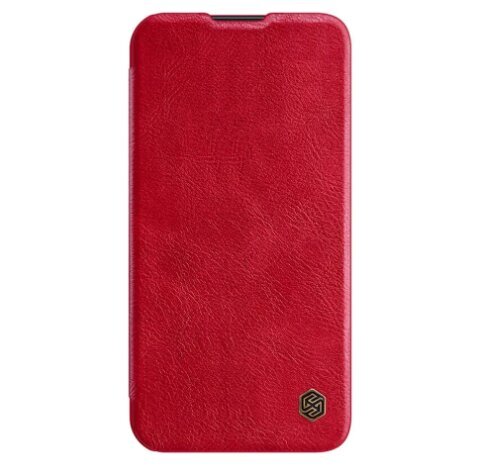 Nillkin Qin Book PRO Case for Apple iPhone 14 Red cena un informācija | Telefonu vāciņi, maciņi | 220.lv