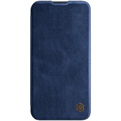 Nillkin Qin Book PRO Case for Apple iPhone 14 Pro Max Blue цена и информация | Чехлы для телефонов | 220.lv