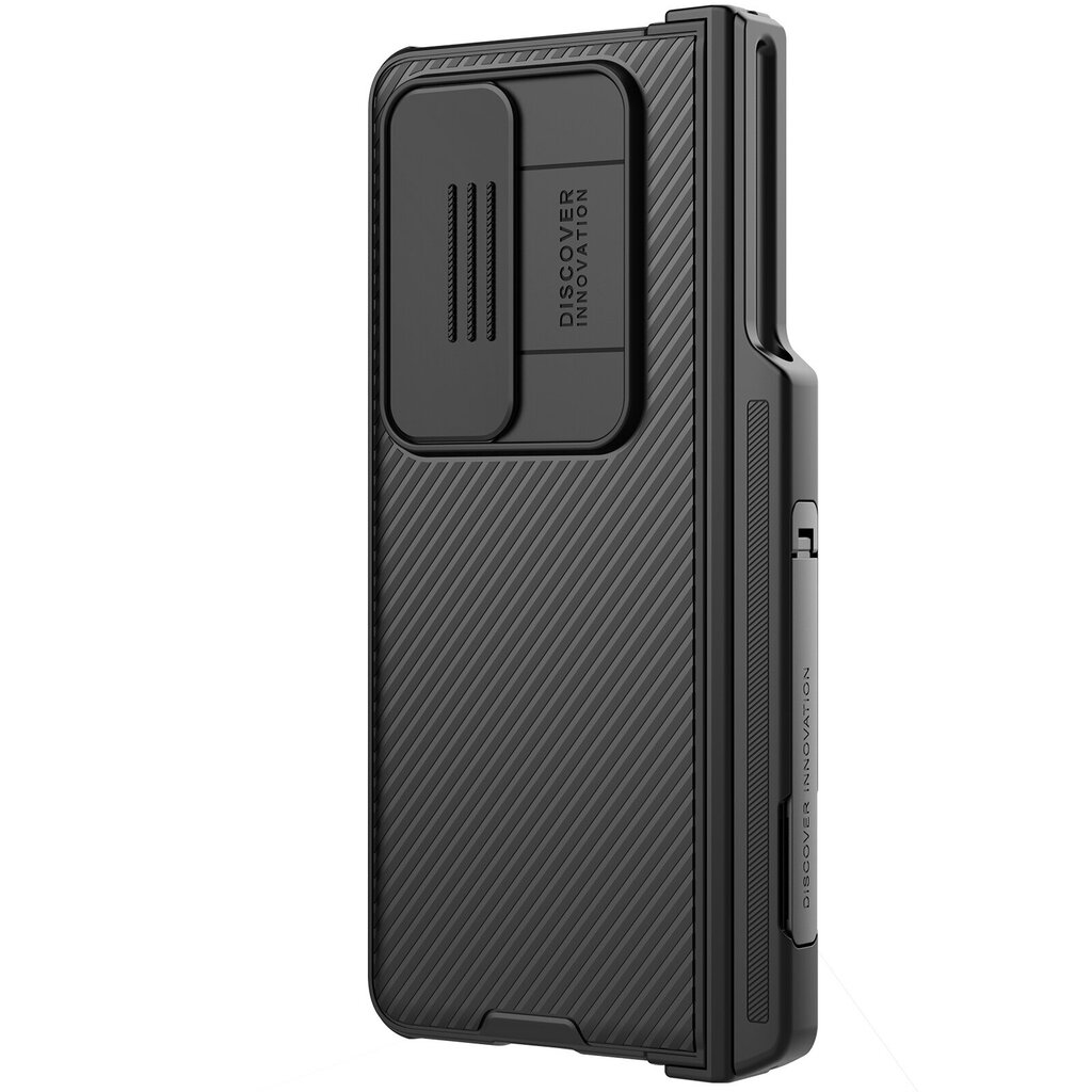 Nillkin CamShield PRO Slot+Stand Hard Case for Samsung Galaxy Z Fold 4 5G Black cena un informācija | Telefonu vāciņi, maciņi | 220.lv