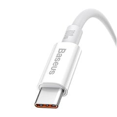 Baseus Superior Series Cable USB to USB-C, 100W, 2m (white) cena un informācija | Savienotājkabeļi | 220.lv