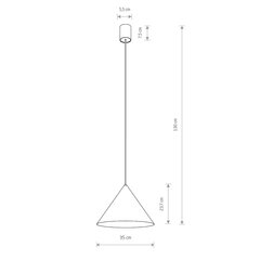 Piekaramā lampa Nowodvorski ZENITH M 8002 cena un informācija | Lustras | 220.lv