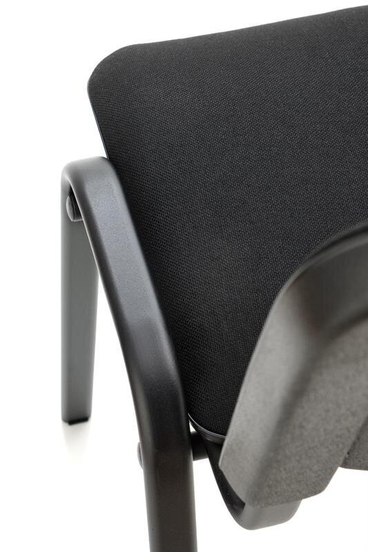 Krēsls Halmar ISO, melns cena un informācija | Virtuves un ēdamistabas krēsli | 220.lv