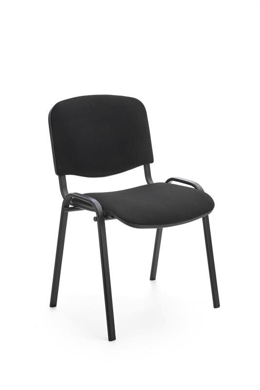 Krēsls Halmar ISO, melns cena un informācija | Virtuves un ēdamistabas krēsli | 220.lv