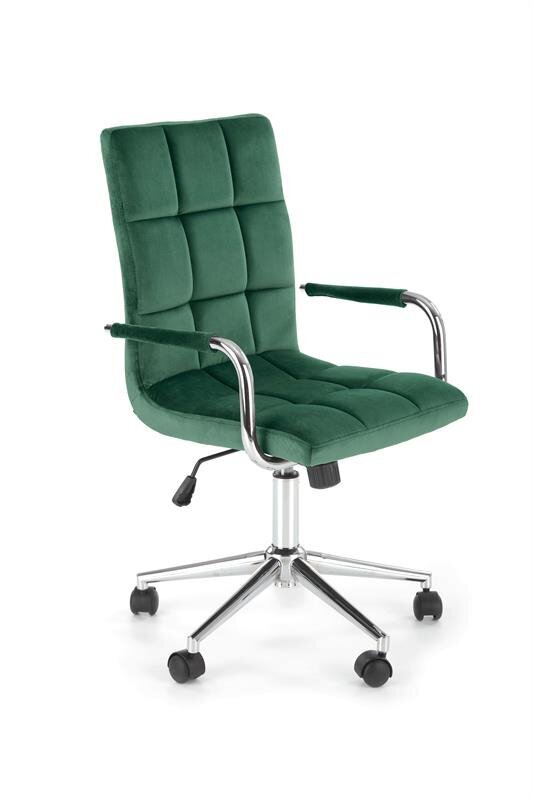 Biroja krēsls Halmar Gonzo 4, zaļš cena un informācija | Biroja krēsli | 220.lv