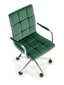 Biroja krēsls Halmar Gonzo 4, zaļš цена и информация | Biroja krēsli | 220.lv