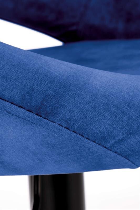 2-u bāra krēslu komplekts Halmar H102, zils cena un informācija | Virtuves un ēdamistabas krēsli | 220.lv