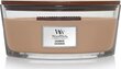 Aromātiska svece WoodWick Cashmere, 453.6 g cena un informācija | Sveces un svečturi | 220.lv