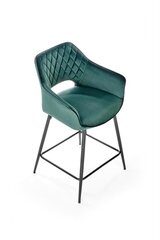 2-u bāra krēslu komplekts Halmar H107, zaļš cena un informācija | Virtuves un ēdamistabas krēsli | 220.lv