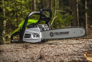 Benzīna ķēdes zāģis Fieldmann FZP 5216-B, 52cc, 1.9kW, 16” цена и информация | Цепные пилы | 220.lv