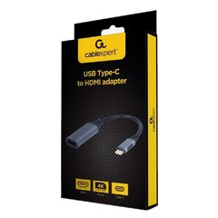 USB C – HDMI adapteris GEMBIRD A-USB3C-HDMI-01 cena un informācija | Adapteri un USB centrmezgli | 220.lv