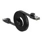 Baseus high Speed Six types of RJ45 Gigabit network cable (flat cable)1.5m Black цена и информация | Kabeļi un vadi | 220.lv