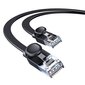 Baseus high Speed Six types of RJ45 Gigabit network cable (flat cable)1.5m Black цена и информация | Kabeļi un vadi | 220.lv