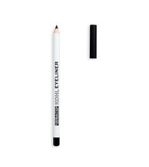 Acu kontūrzīmulis Revolution Relove Kohl, 1,2 g, Black цена и информация | Тушь, средства для роста ресниц, тени для век, карандаши для глаз | 220.lv