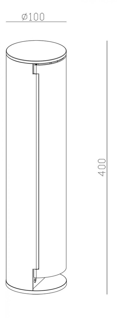 Āra kontaktligzdu kolonna Socket Tower 220-240V IP44 400mm цена и информация | Āra apgaismojums | 220.lv