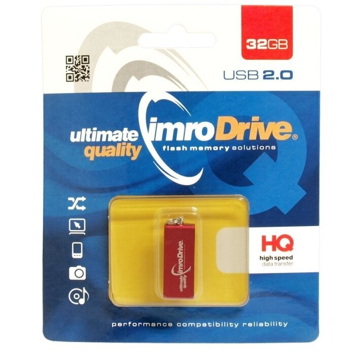 Pendrive Imro Edge 32GB (KOM000748) cena un informācija | USB Atmiņas kartes | 220.lv