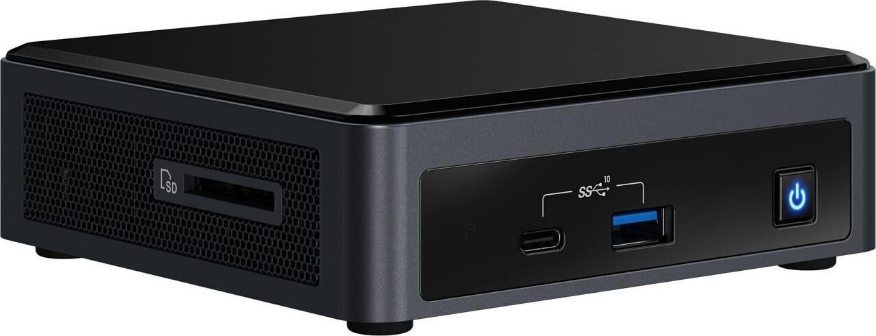 Barebone Intel NUC10I7FNKN i7-10710U Hexa Core cena un informācija | Stacionārie datori | 220.lv