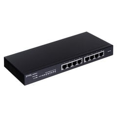 Zyxel GS1915-8 Managed L2 Gigabit Ethernet (10/100/1000) Black цена и информация | Коммутаторы (Switch) | 220.lv