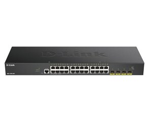 D-link-DGS-1250-28X/E 24-портовый интеллектуальный управляемый коммутатор цена и информация | Коммутаторы (Switch) | 220.lv