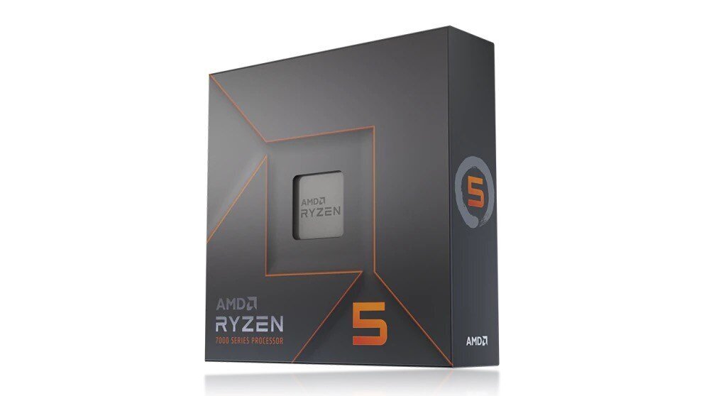 CPU|AMD|Desktop|Ryzen 5|R5-7600X|4700 MHz|Cores 6|32MB|Socket SAM5|105 Watts|GPU Radeon|BOX|100-100000593WOF cena un informācija | Procesori (CPU) | 220.lv