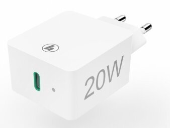 Hama USB type-C 20W White cena un informācija | Lādētāji un adapteri | 220.lv