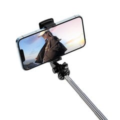 XO selfie stick Bluetooth tripod SS09 black цена и информация | Моноподы для селфи («Selfie sticks») | 220.lv