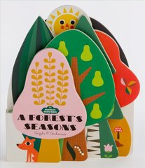 Bookscape Board Books: A Forest's Seasons cena un informācija | Grāmatas mazuļiem | 220.lv