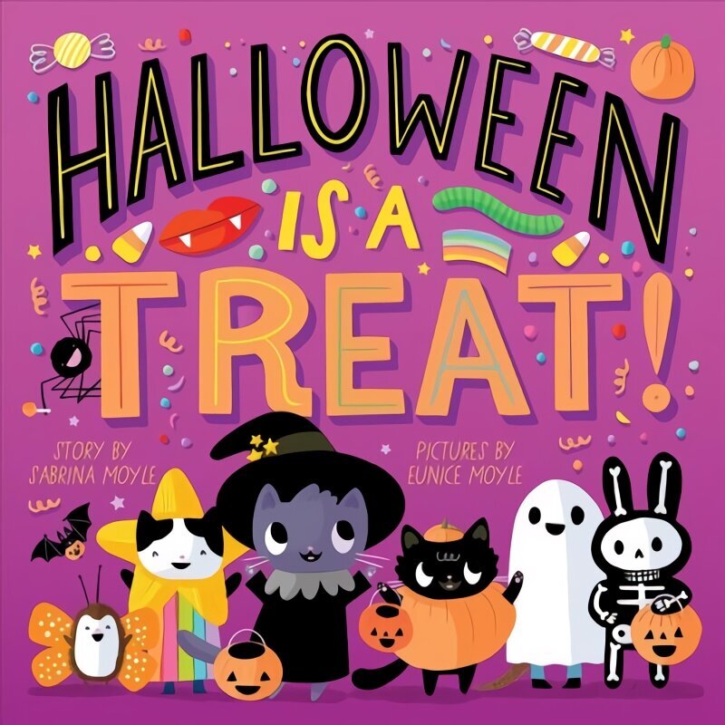 Halloween Is a Treat! (A Hello!Lucky Book) cena un informācija | Grāmatas mazuļiem | 220.lv