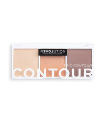 Палетка для контурирования лица Revolution Relove Colour Play Trio, 6 г, Bronze Sugar цена и информация | Пудры, базы под макияж | 220.lv