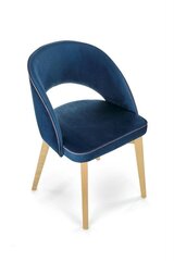 Krēsls Halmar Marino Monolith 77, zils cena un informācija | Virtuves un ēdamistabas krēsli | 220.lv