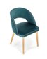 Krēsls Halmar Marino Monolith 37, zaļš cena un informācija | Virtuves un ēdamistabas krēsli | 220.lv