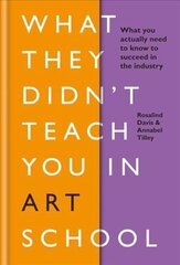 What They Didnt Teach You in Art School: What you need to know to survive as an artist cena un informācija | Mākslas grāmatas | 220.lv