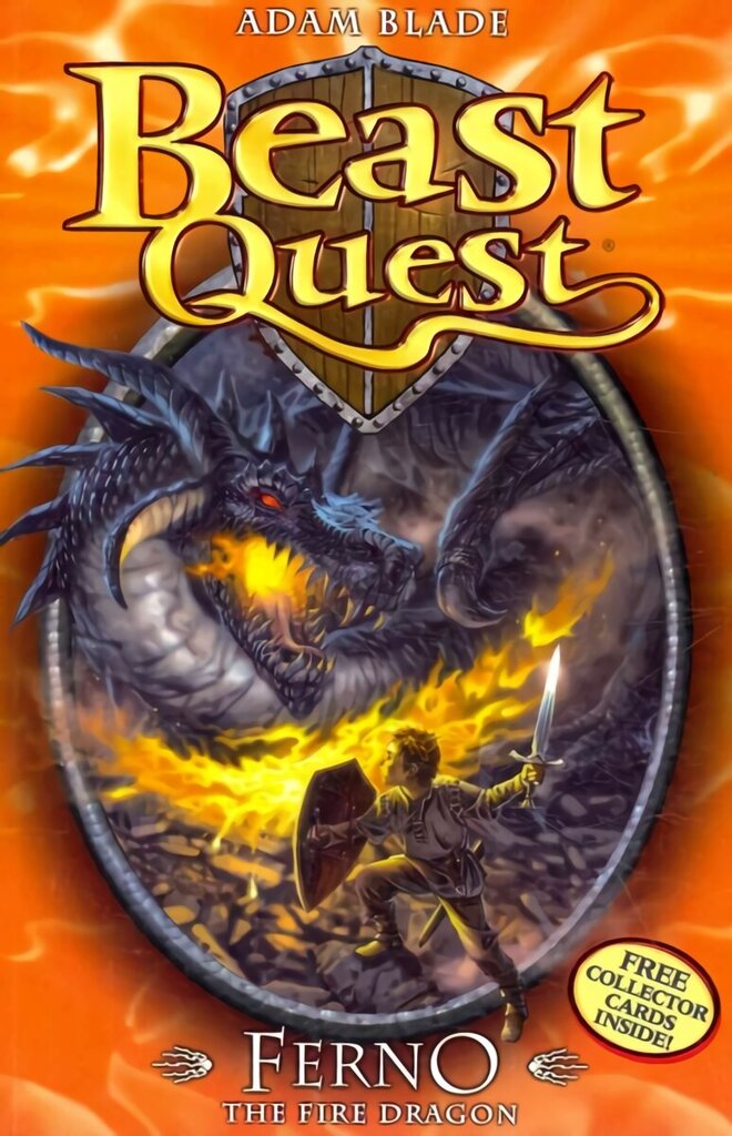 Beast Quest: Ferno the Fire Dragon: Series 1 Book 1 цена и информация | Grāmatas pusaudžiem un jauniešiem | 220.lv