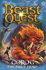 Beast Quest: Gorog the Fiery Fiend: Series 27 Book 1 цена и информация | Книги для подростков и молодежи | 220.lv