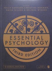 Essential Psychology 3rd Revised edition cena un informācija | Sociālo zinātņu grāmatas | 220.lv