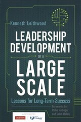 Leadership Development on a Large Scale: Lessons for Long-Term Success цена и информация | Книги по социальным наукам | 220.lv
