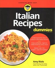 Italian Recipes For Dummies цена и информация | Книги рецептов | 220.lv