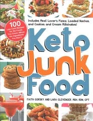 Keto Junk Food: 100 Low-Carb Recipes for the Foods You Crave-Minus the Ingredients You Don't! цена и информация | Книги рецептов | 220.lv