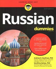 Russian For Dummies, 3rd Edition 3rd Edition цена и информация | Учебный материал по иностранным языкам | 220.lv