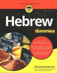 Hebrew For Dummies 2nd Edition cena un informācija | Svešvalodu mācību materiāli | 220.lv