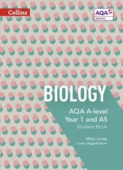 AQA A Level Biology Year 1 and AS Student Book, AQA A Level Biology Year 1 and AS Student Book cena un informācija | Ekonomikas grāmatas | 220.lv