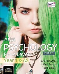 AQA Psychology for A Level Year 1 & AS Student Book: 2nd Edition cena un informācija | Sociālo zinātņu grāmatas | 220.lv