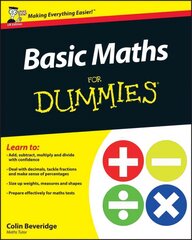 Basic Maths For Dummies UK Edition cena un informācija | Ekonomikas grāmatas | 220.lv