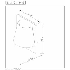 Sienas lampa Idaho E14 15W cena un informācija | Galda lampas | 220.lv