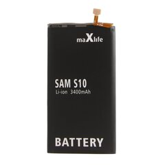 Maxlife baterija priekš Samsung S10 EB-BG973ABU 3400mAh cena un informācija | Telefonu rezerves daļas un instrumenti to remontam | 220.lv