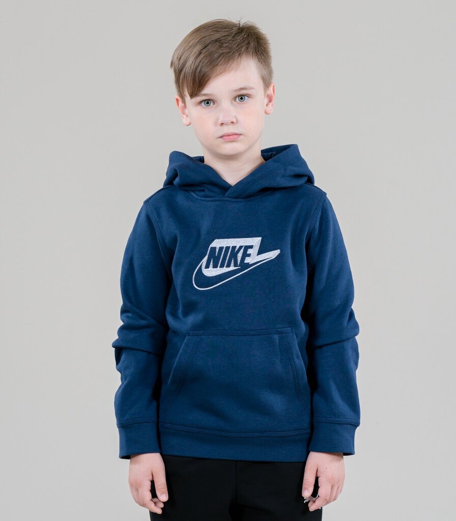 Nike bērnu sporta jaka NSW Club DR9181*410, tumši zils 196147058810 cena un informācija | Zēnu jakas, džemperi, žaketes, vestes | 220.lv