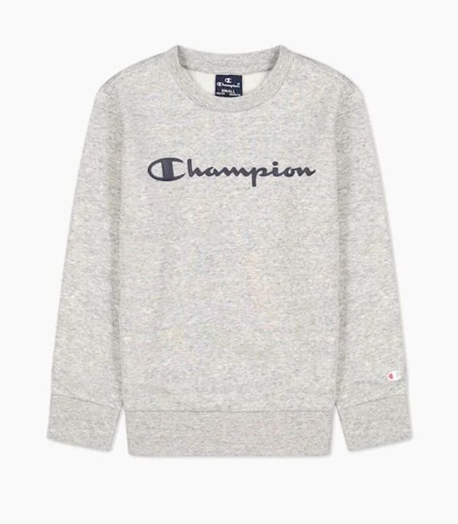 Champion bērnu sporta krekls 305360*EM021, gaiši pelēks 8054112597066 цена и информация | Zēnu jakas, džemperi, žaketes, vestes | 220.lv
